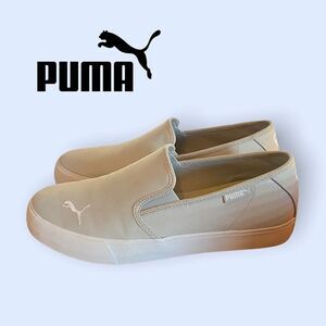 NIB Puma Women's Bari Slip On Cat Gray Violet Loafers Sneakers 11